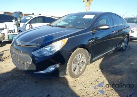 2014 Hyundai Sonata Hybrid Limited from USA, damaged, VIN KMHEC4A41EA106699